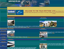 Tablet Screenshot of pakistanrail.com